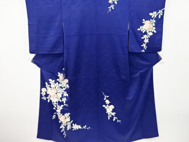 JAPANESE KIMONO / VINTAGE HOMONGI KIMONO / FLOWERS
